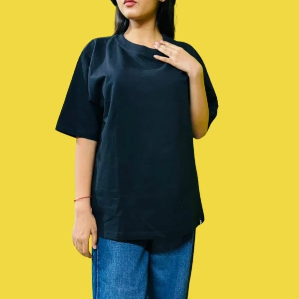 Black Oversized tshirt for Women Black Oversized tshirt for Women