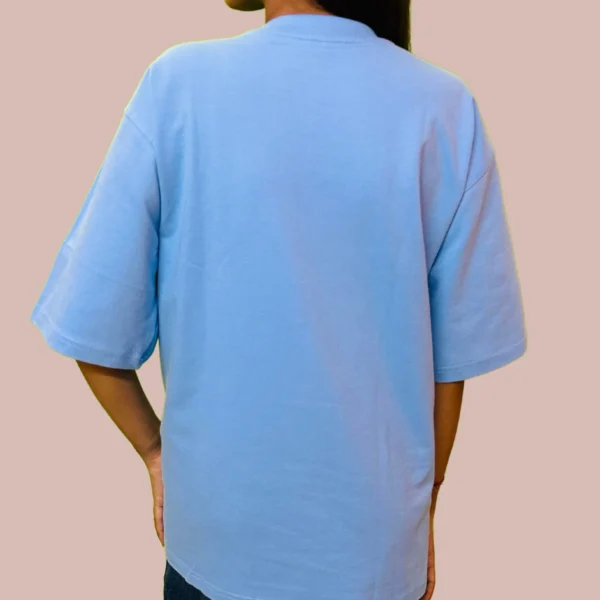 37.___ Spider Women’s Blue Oversized T-Shirt.......... “Fashionable Streetwear Women’s Tee.” jpg5 Spider Women’s Blue Oversized T-Shirt