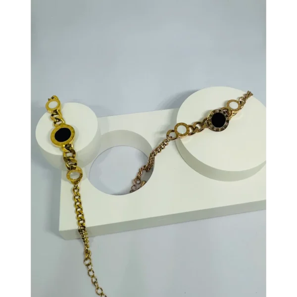 Gold&Rose Gold Chain Bracelet For women